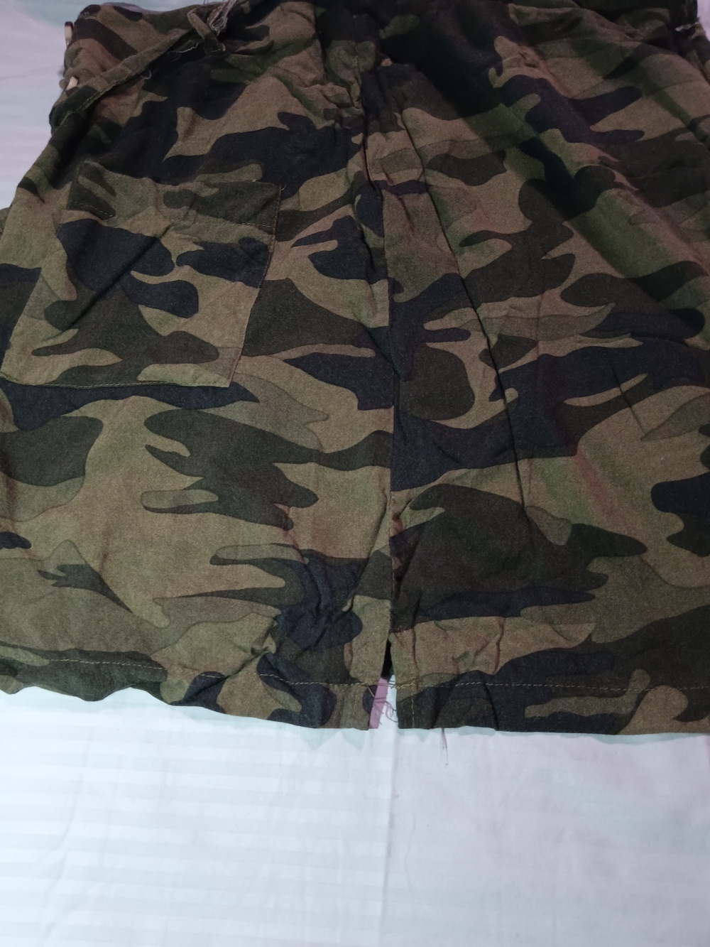 New Look Kids Camo Shorts - Olive & Black